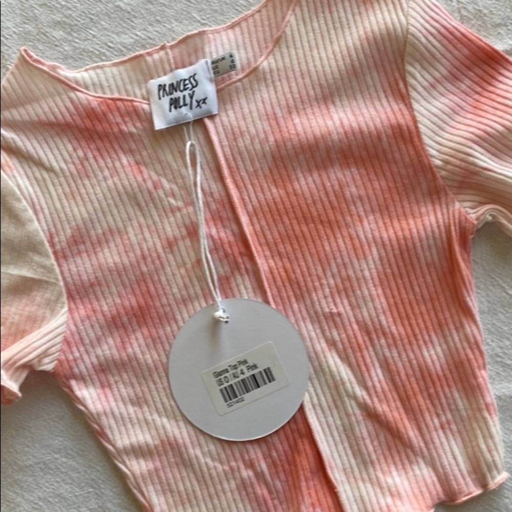 Princess Polly “Gianna” Tie  Dye crop top